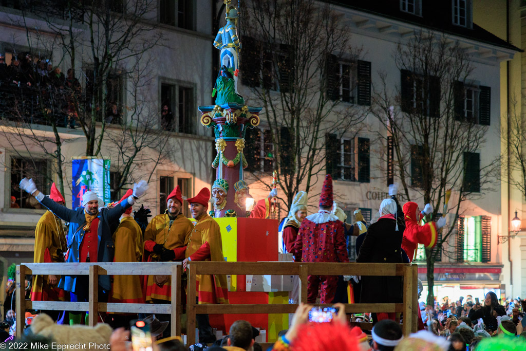 Kapellplatz; Luzerner Fasnacht 2022; SchmuDo; Tagwache