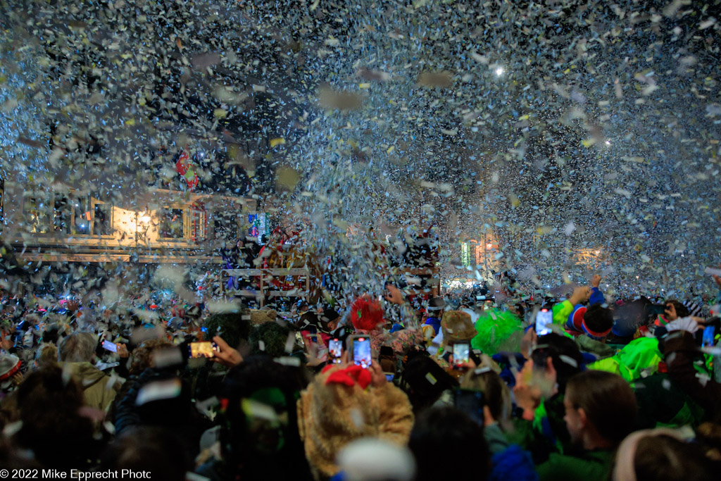 Kapellplatz; Luzerner Fasnacht 2022; SchmuDo; Tagwache