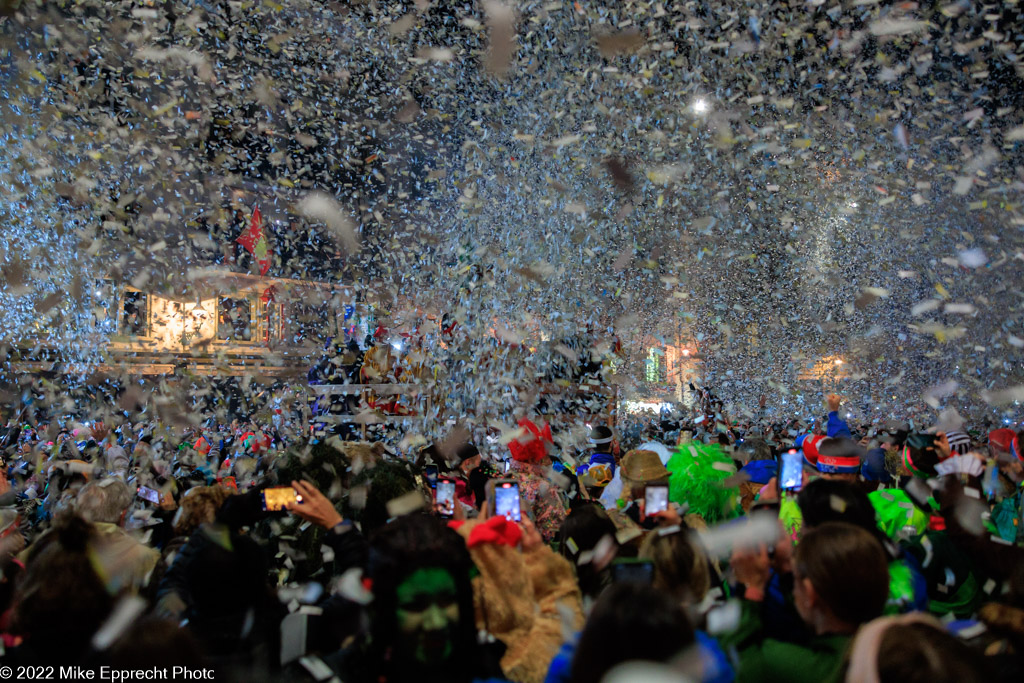 Kapellplatz; Luzerner Fasnacht 2022; SchmuDo; Tagwache