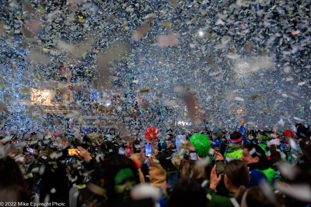 Kapellplatz; Luzerner Fasnacht 2022; SchmuDo; Tagwache