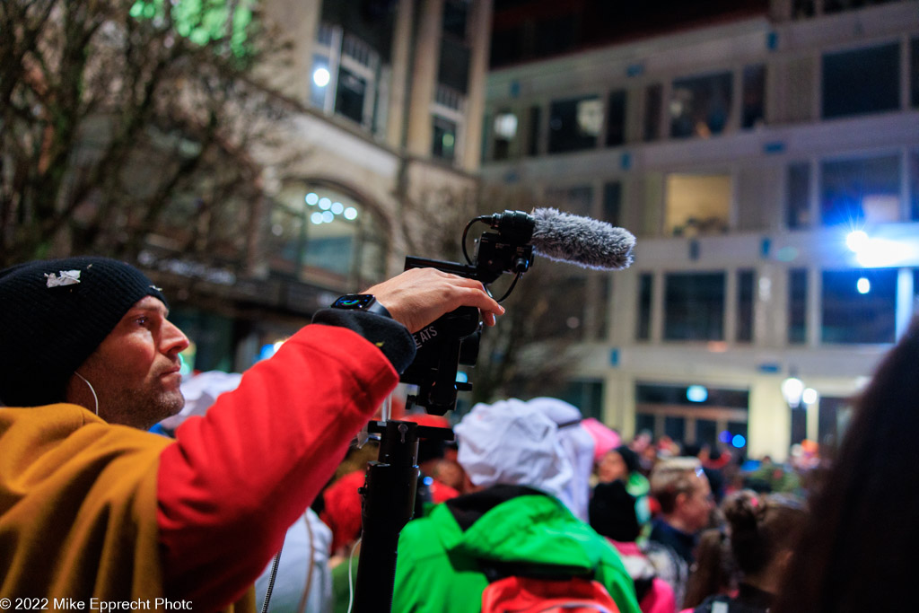 Kapellplatz; Luzerner Fasnacht 2022; SchmuDo; Tagwache