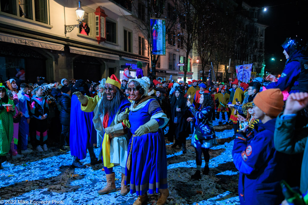 Kapellplatz; Luzerner Fasnacht 2022; SchmuDo; Tagwache